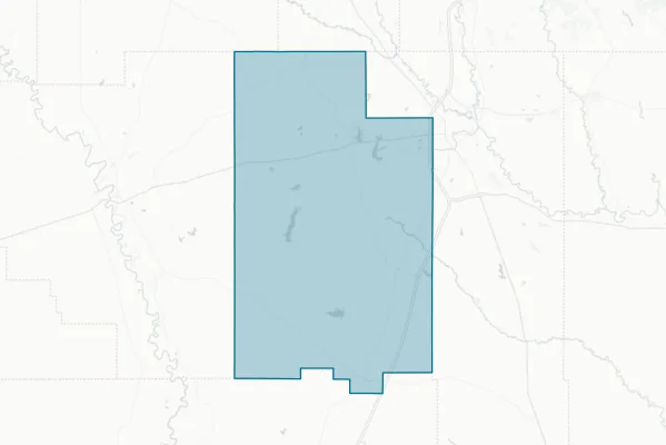 Lamar County — detail map