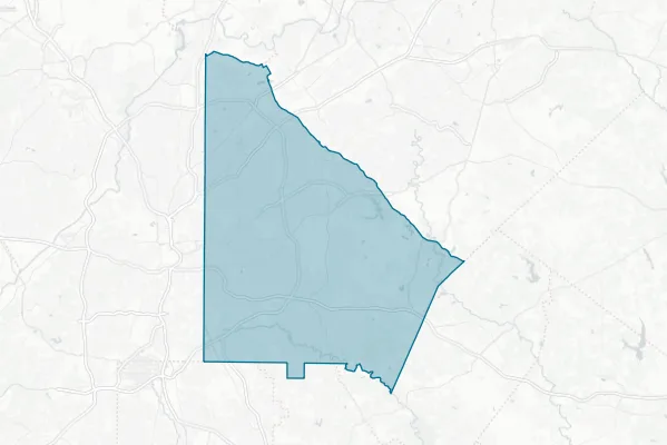 DeKalb County — detail map
