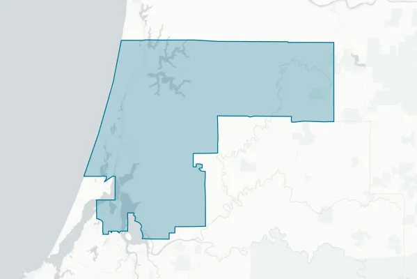 North Bend School District — detail map