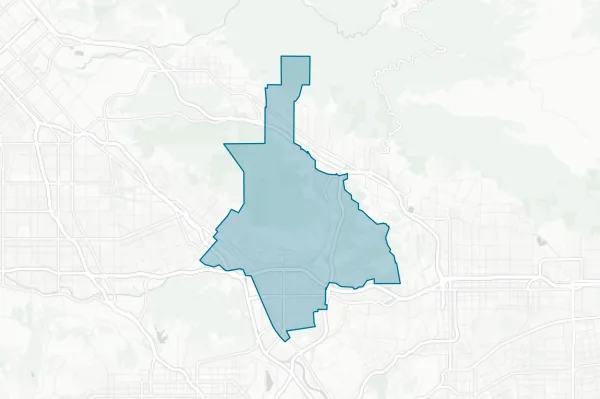 City of Glendale — detail map