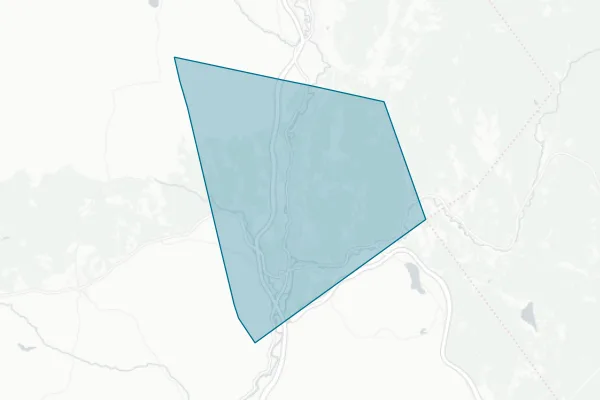 St. Johnsbury School District — detail map