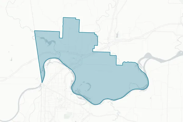Van Buren School District — detail map