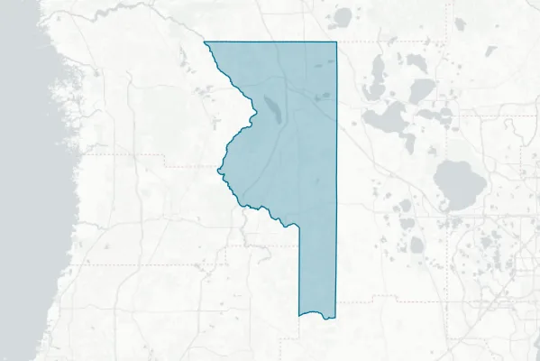 Sumter County — detail map