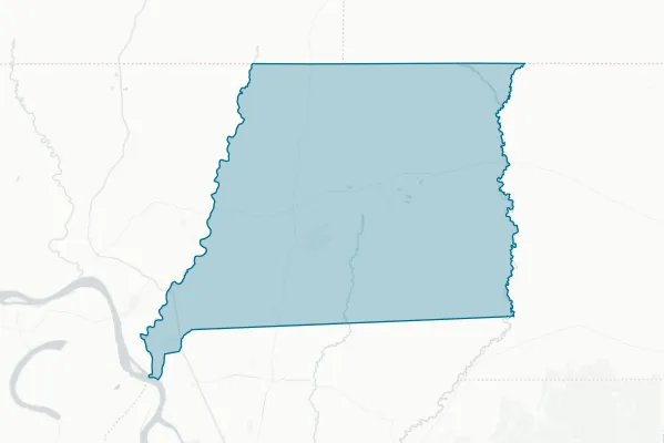 East Feliciana Parish School Board — detail map