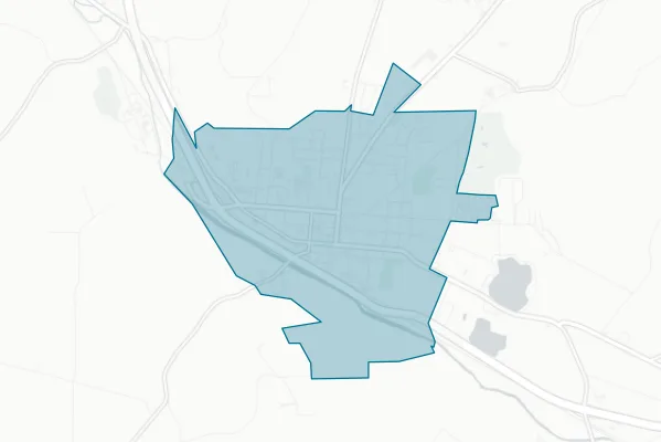 Village of Bath — detail map