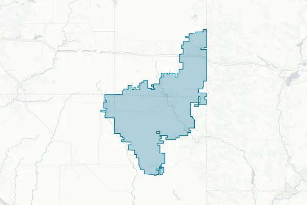 School District of Spring Valley — detail map
