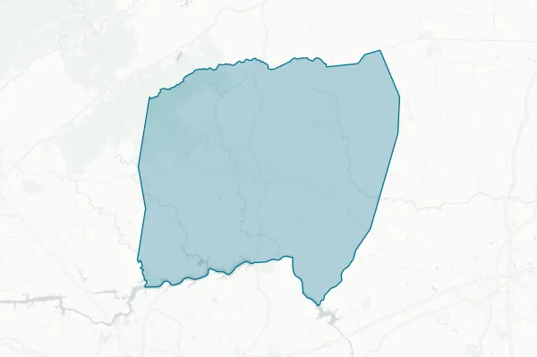 Alexander County Board of Education — detail map