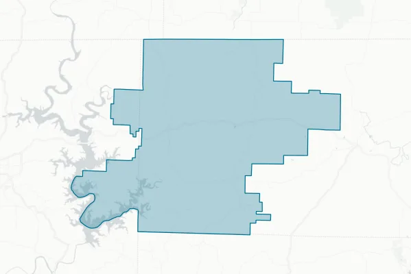 Viola School District — detail map