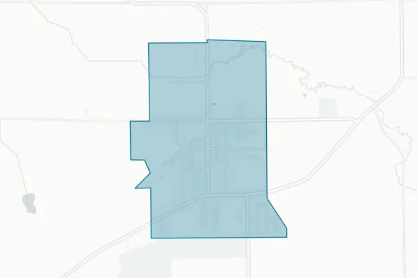 Village of Oakfield — detail map