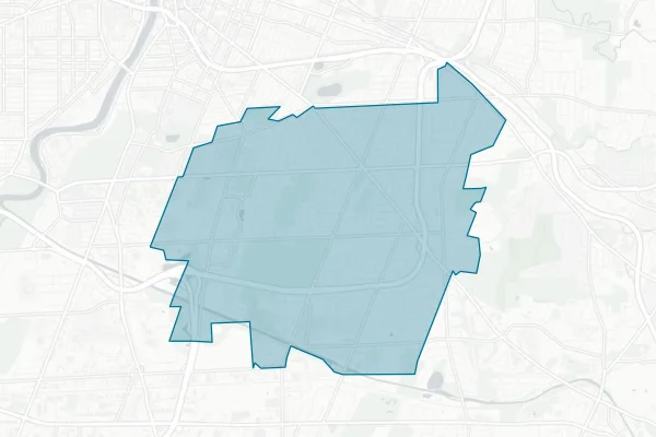 Brighton Central School District — detail map
