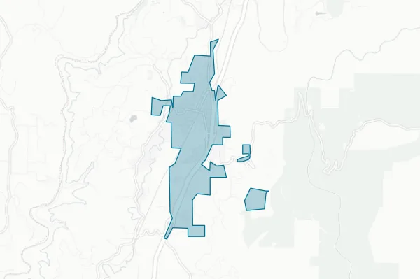 City of Colfax — detail map