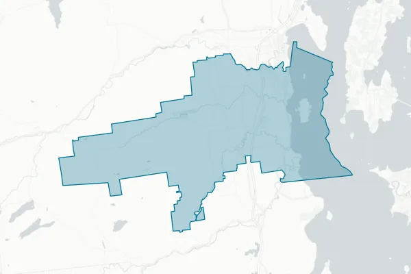 Peru Central School District — detail map