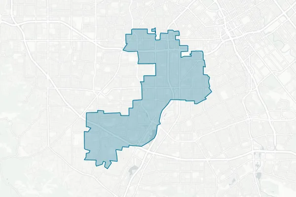 Campbell Union School District — detail map