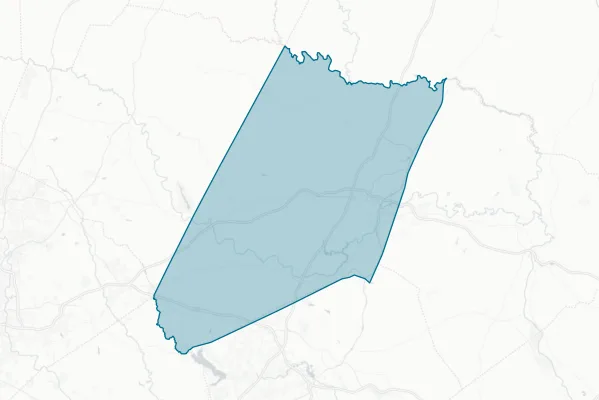 Nash County — detail map
