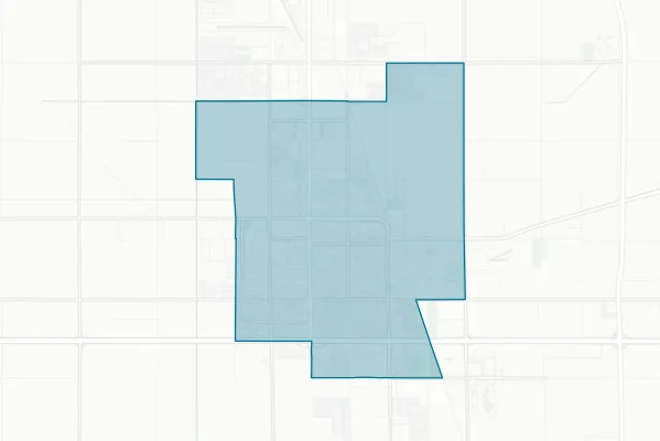 El Centro Elementary School District — detail map