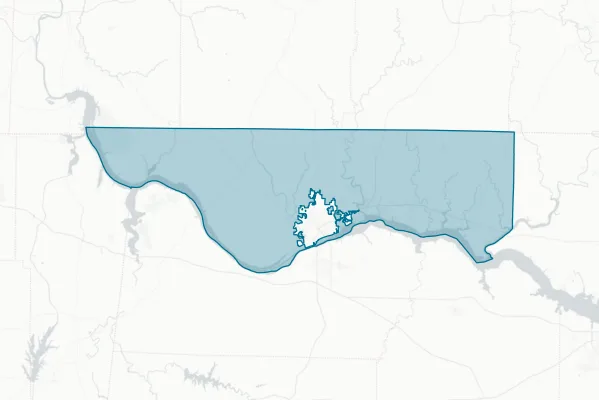 Lauderdale County Board of Education — detail map