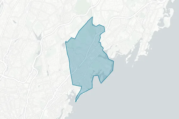 Mamaroneck Union Free School District — detail map