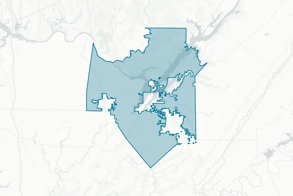 Marshall County Board of Education — detail map