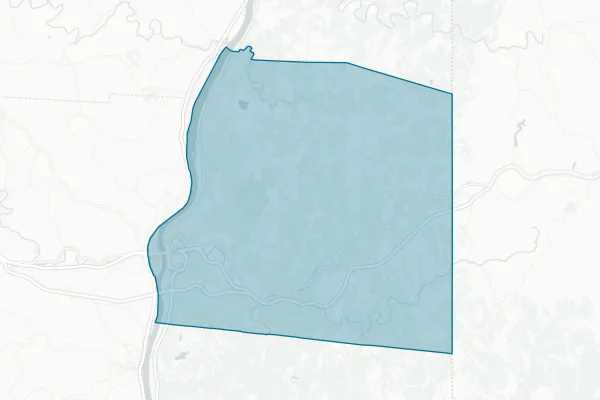 Ohio County — detail map