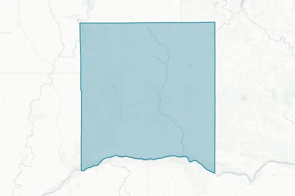 County of Richland — detail map
