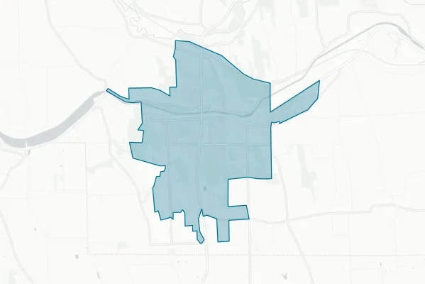 Village of Newark — detail map