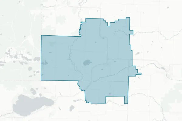GIllett School District — detail map