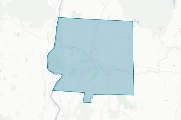 City of Claremont — detail map