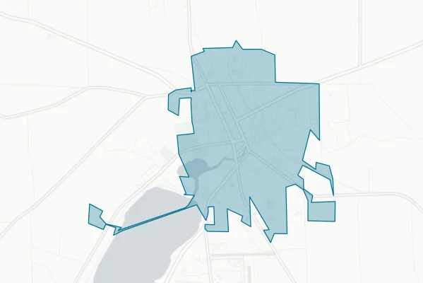 Village of Penn Yan — detail map