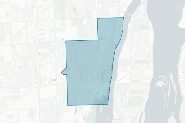 City of Trenton — detail map