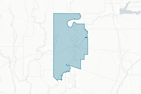 Greenwood Leflore Consolidated School District — detail map
