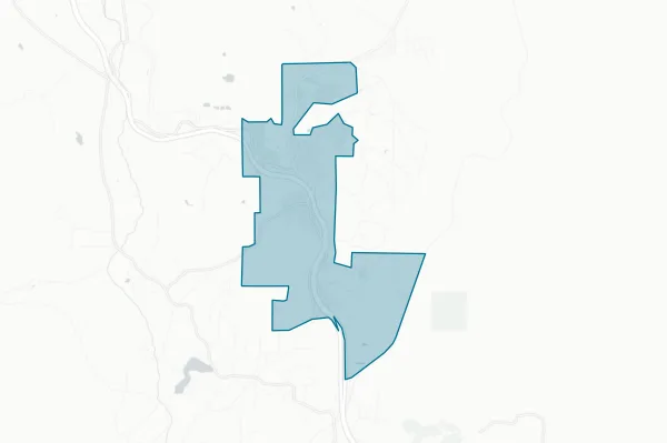 City of Weed — detail map