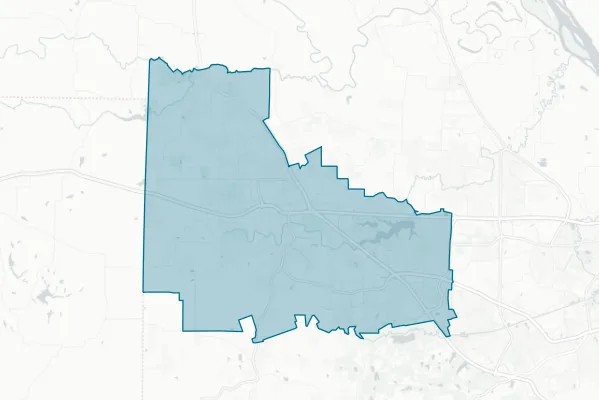 Wentzville R-IV School District — detail map