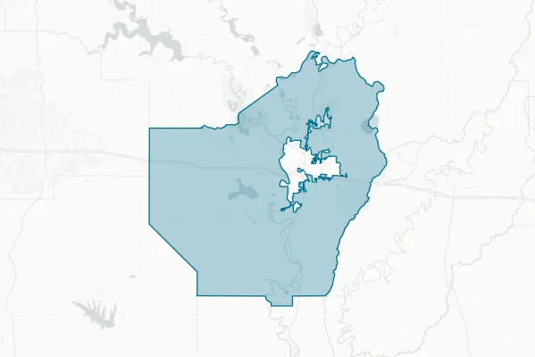 Ouachita Parish School Board — detail map