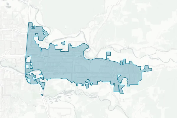 City of Springfield — detail map