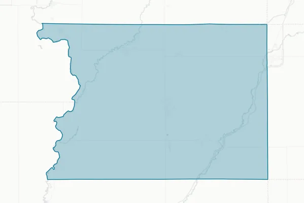 Sioux County Iowa — detail map