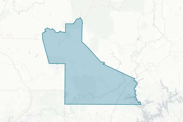 Dawson County Board of Education — detail map