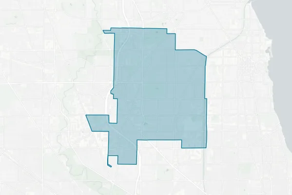 Village of Skokie — detail map