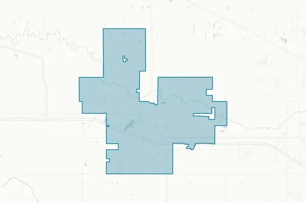 City of El Reno — detail map