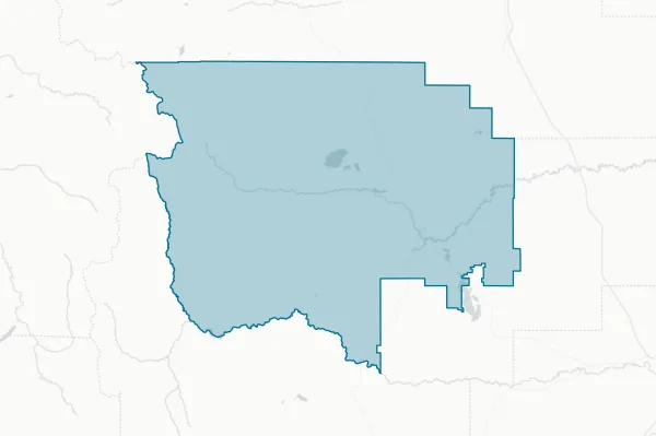 Choteau School District No. 1 — detail map