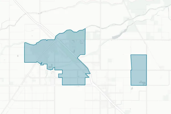 City of Chowchilla — detail map