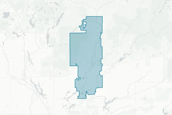 School District of Bruce — detail map