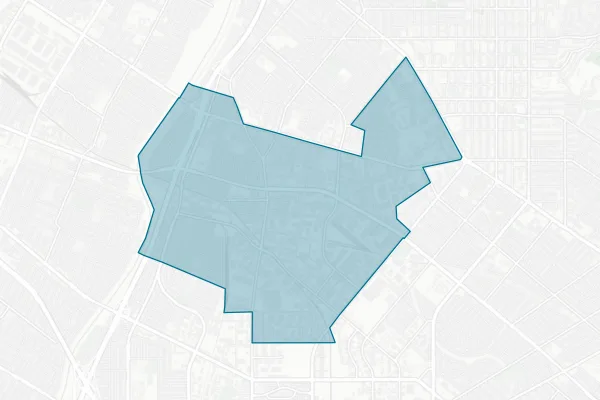 Los Nietos School District — detail map