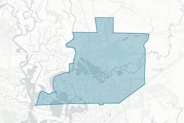 City of Moss Point — detail map