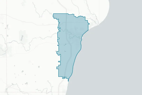 Manitowoc Public School District — detail map