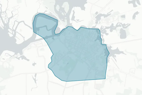 Borough of Lindenwold School District — detail map
