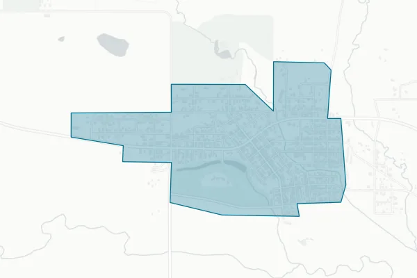 City of Harlowton — detail map