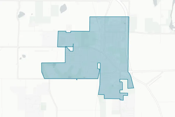 Village of Oregon — detail map
