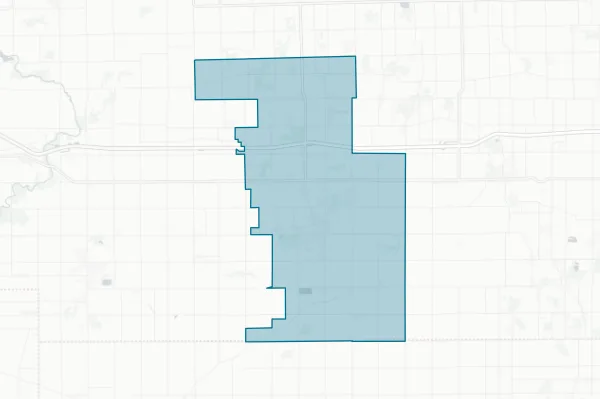 Wauseon Exempted Village School District — detail map