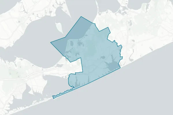 Southampton Union Free School District — detail map