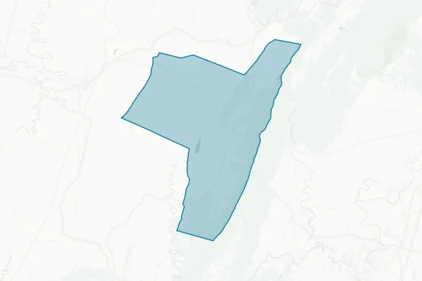 Central Fulton School District — detail map